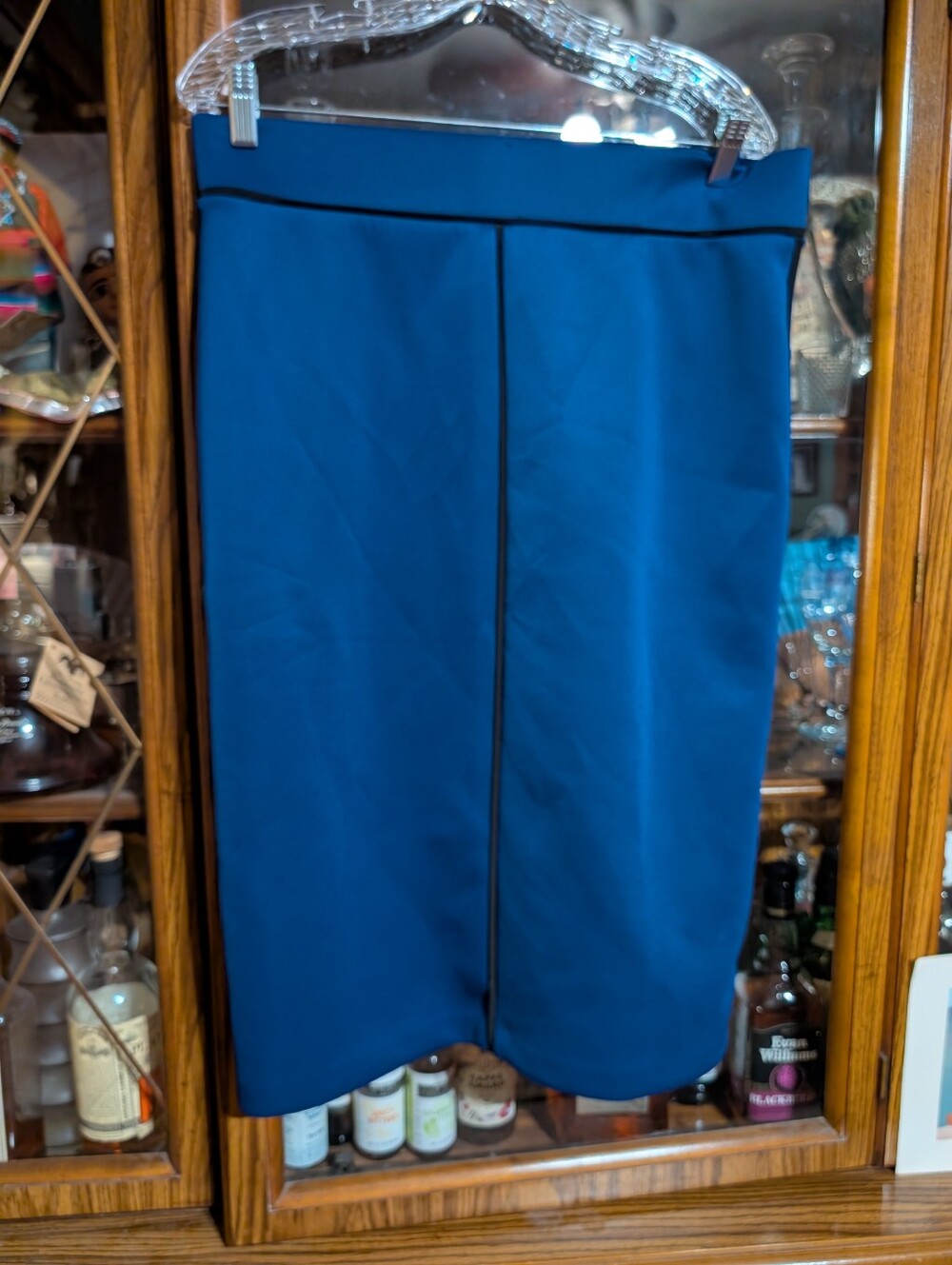 Blue Stretchy Skirt